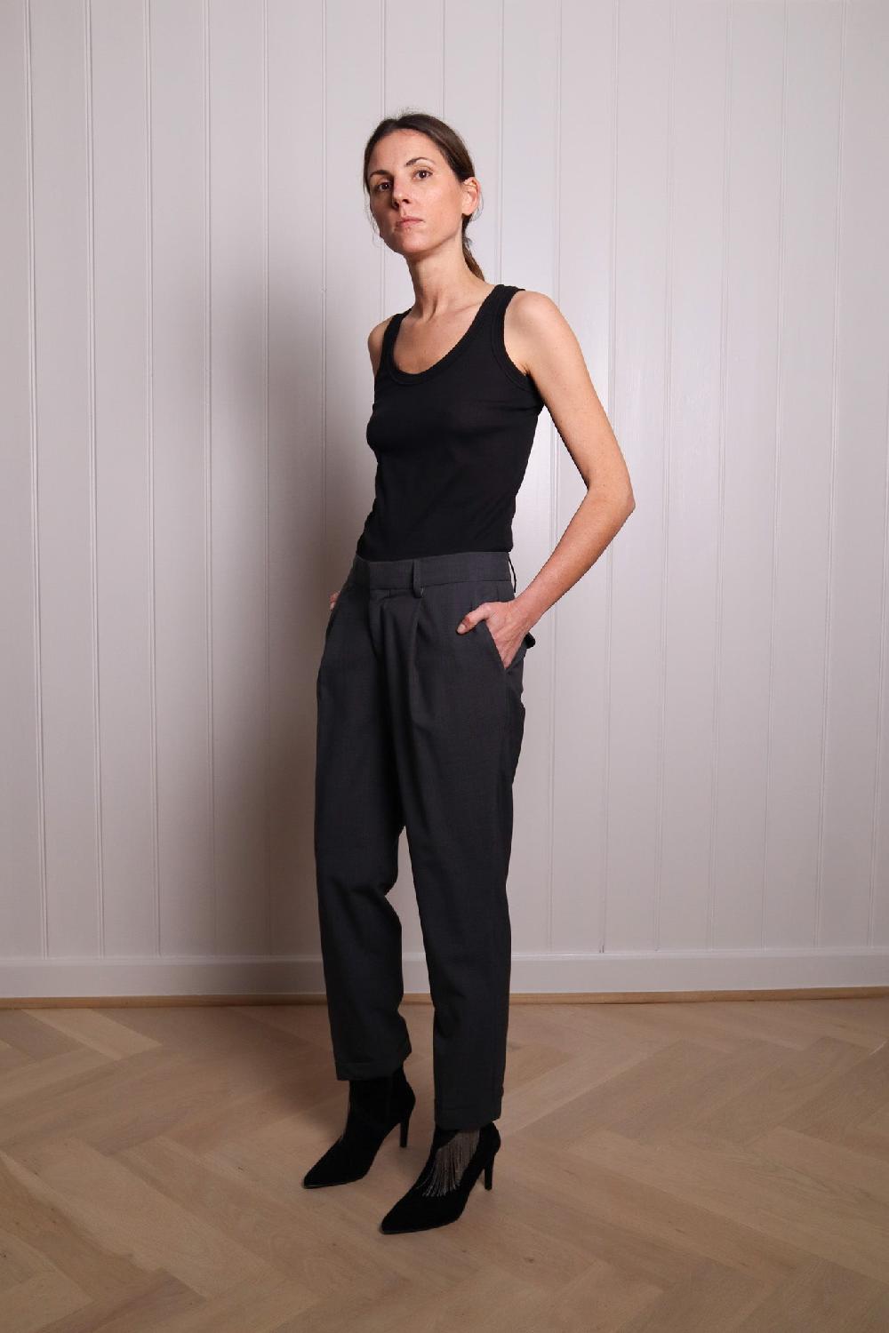 Sarah De Saint Hubert ULYSSE TROUSERS - Grey