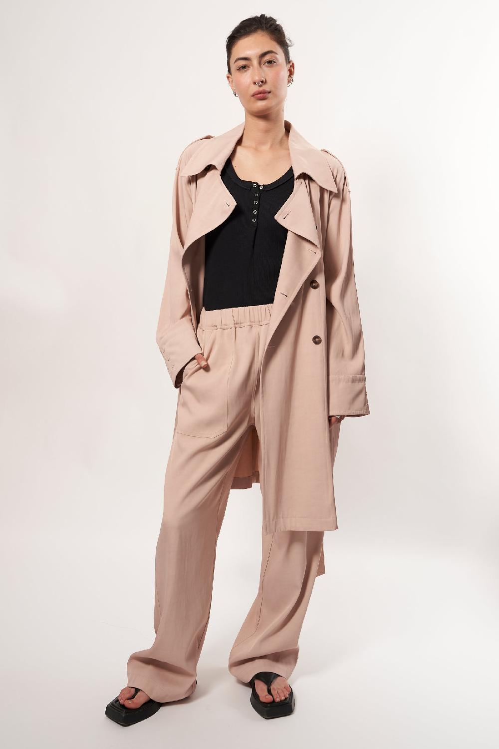 Sarah De Saint Hubert VIC TROUSERS - Poudre