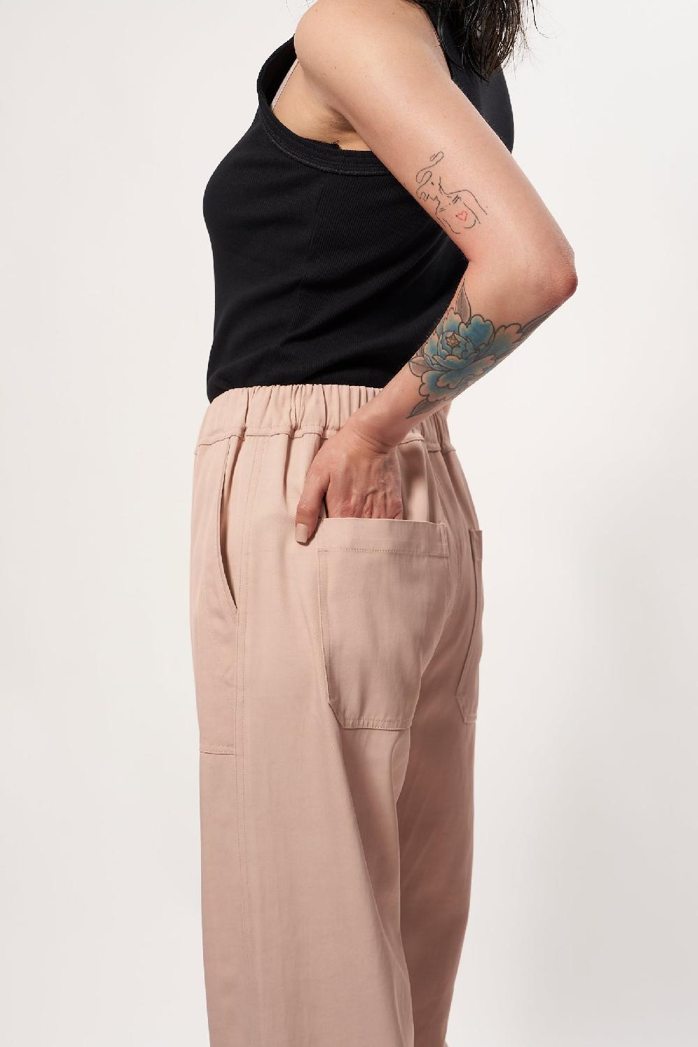 Sarah De Saint Hubert VIC TROUSERS - Poudre