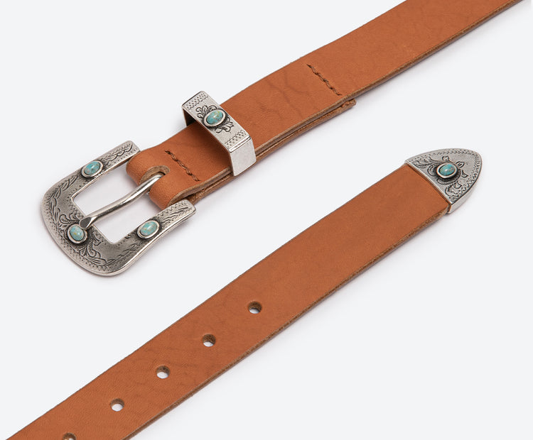 Sartore BELT DAKOTA COGNAC