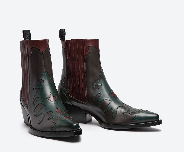 Sartore SR3651A PARMA VERDE/BORDO/ANTRACITE