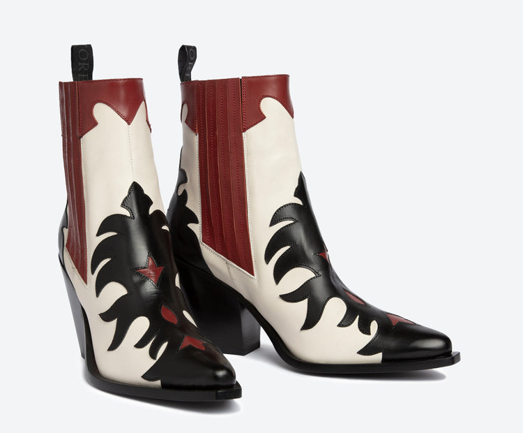 Sartore SR3921 PARMA NERO/BIANCO/ROSSO