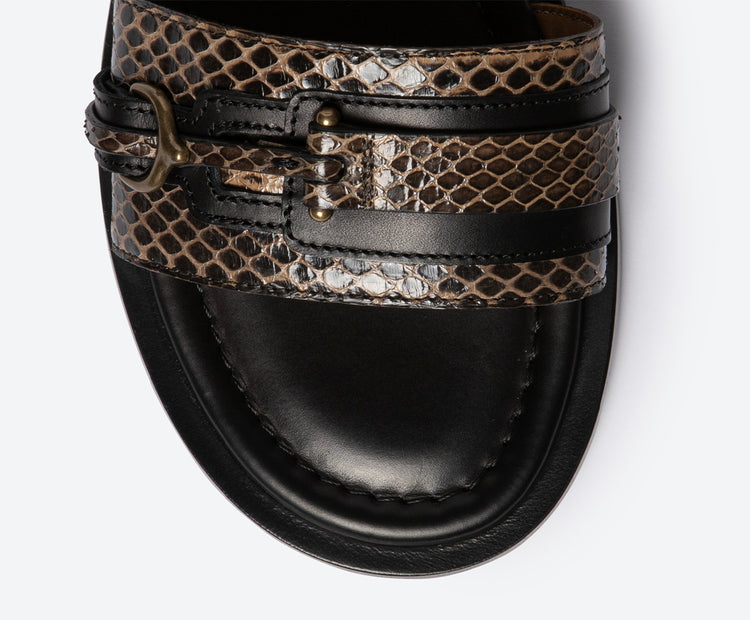 Sartore SR4733 ELAPHE RADIATA HAVANA/DIVER NERO