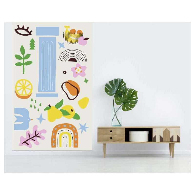 Scenolia Illustration Colorée Et Déco Murale Bohème