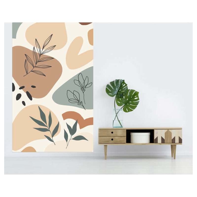scenolia Papier Peint Abstrait Aux Motifs Couleur Pastel