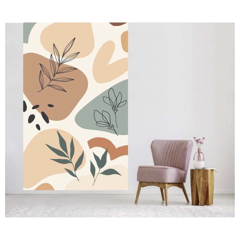 scenolia Papier Peint Abstrait Aux Motifs Couleur Pastel