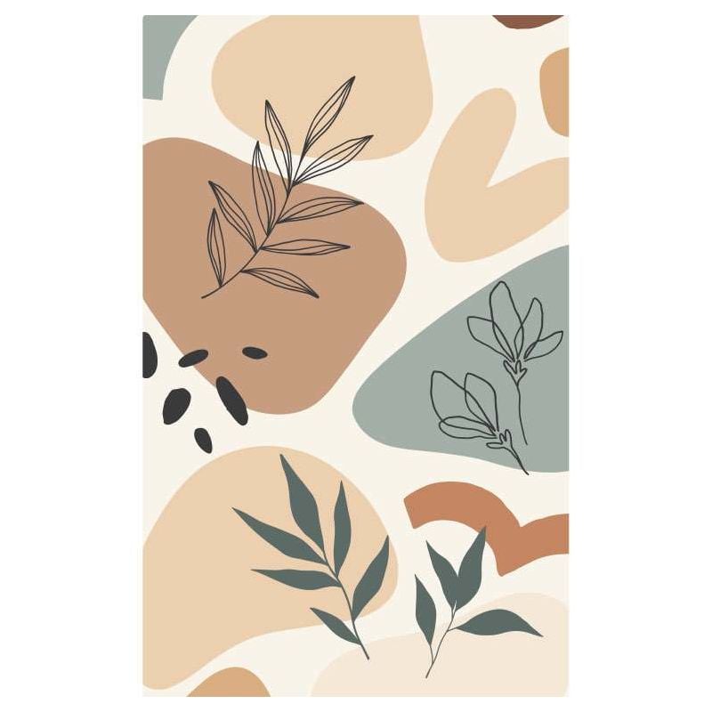 scenolia Papier peint abstrait aux motifs couleur pastel