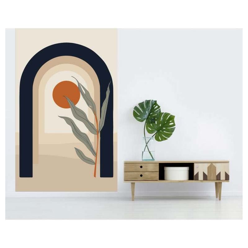 Scenolia Papier Peint Déco Formes Douces Et élément Organique