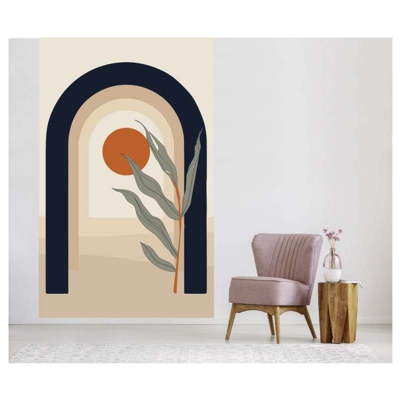 Scenolia Papier Peint Déco Formes Douces Et élément Organique