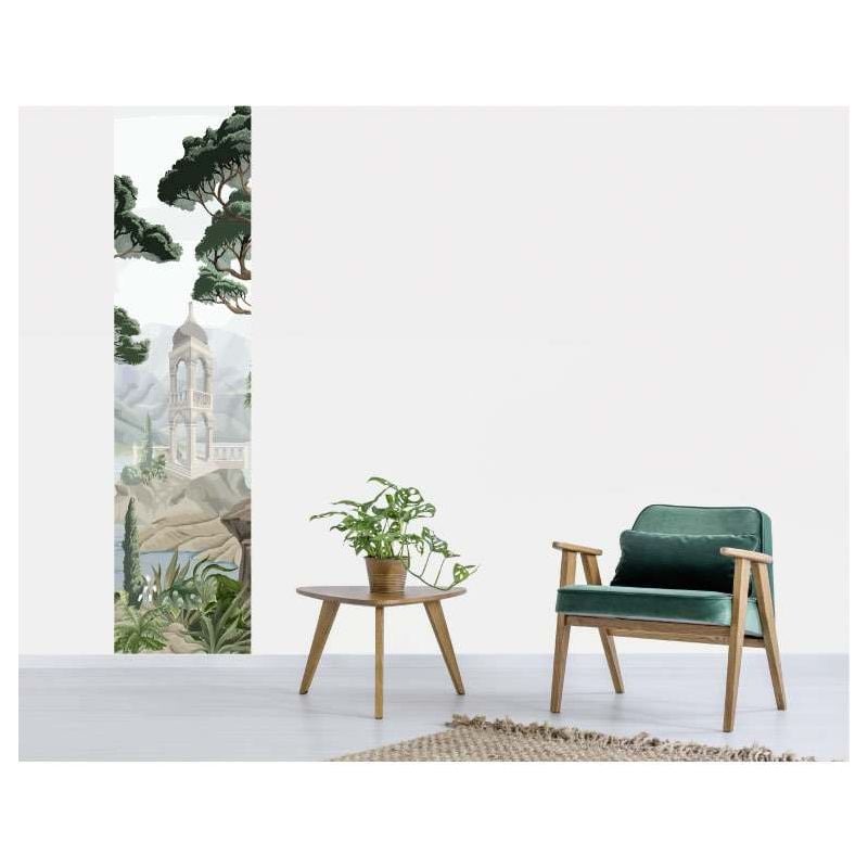 Scenolia Papier Peint Dessin Paysage Avec Vestige D'architecture Romaine