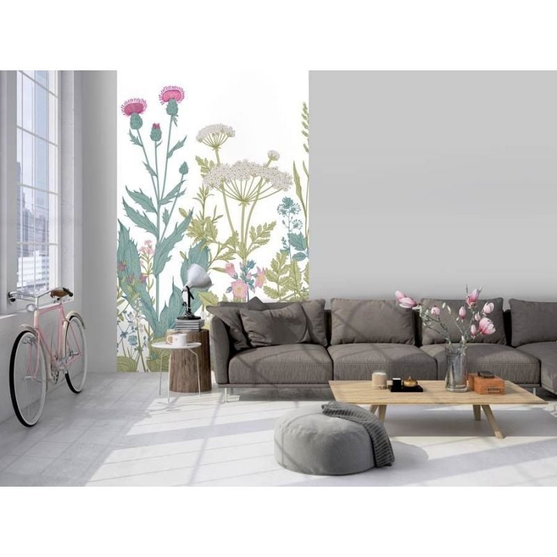 Scenolia Papier Peint Fleurs Design Aux Couleurs Pastel