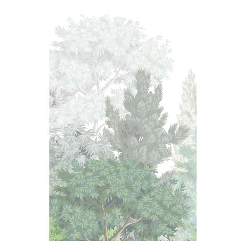 scenolia Papier peint illustration forêt grand format