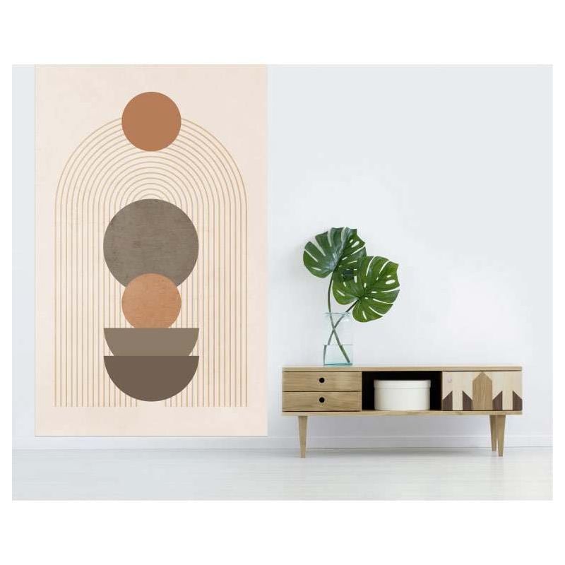 Scenolia Papier Peint Mural Art Géométrique Contemporain