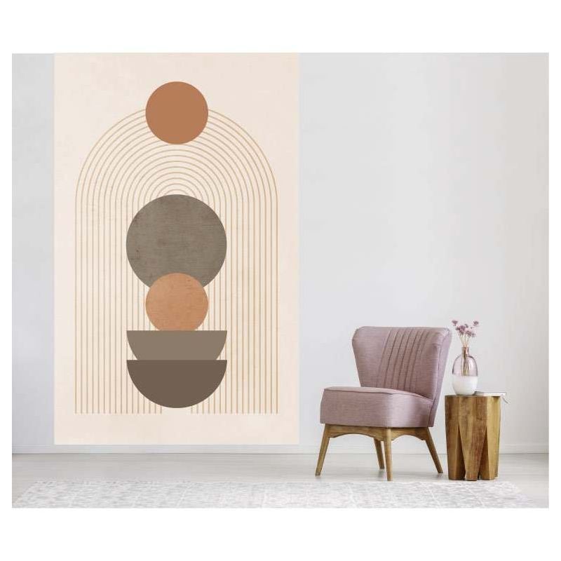 Scenolia Papier Peint Mural Art Géométrique Contemporain