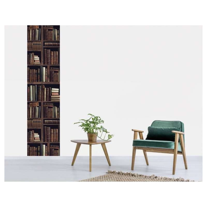 Scenolia Papier Peint Mural Vintage De Bibliothèque
