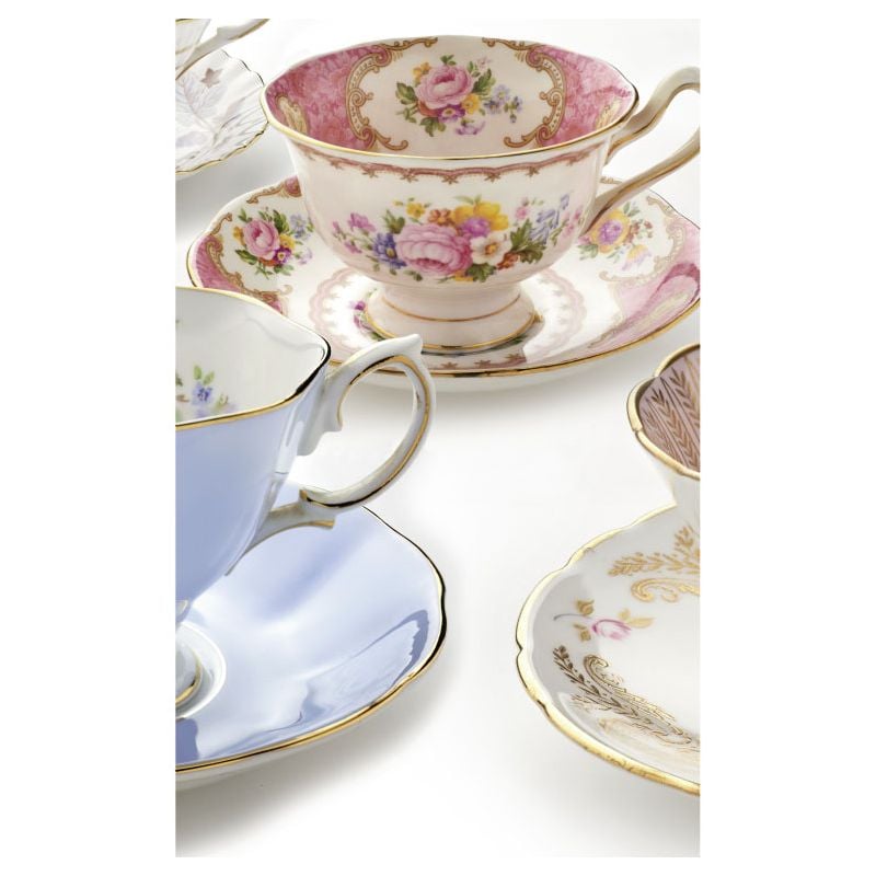 scenolia Papier peint original tasses de thé géantes