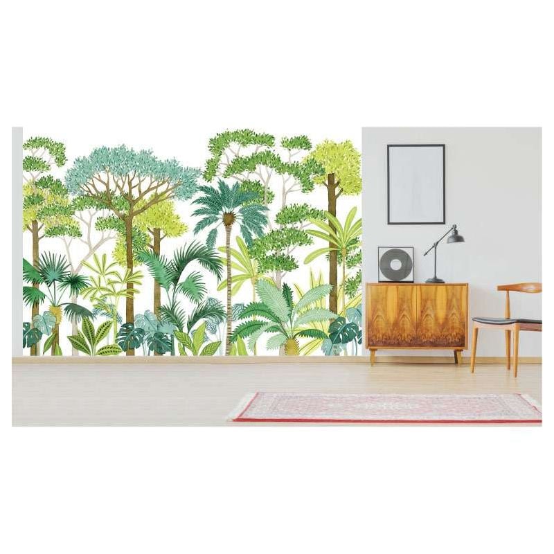 Scenolia Papier Peint Panoramique Jungle Et Feuillage Tropical