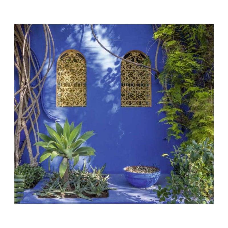 scenolia Papier peint panoramique maison bleue de Marrakech