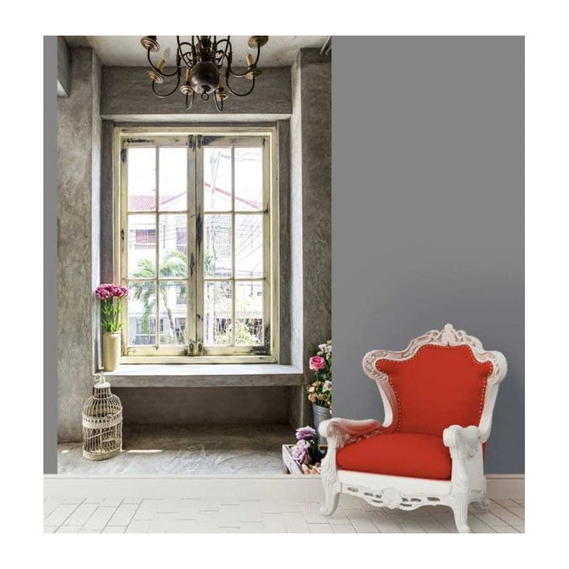 Scenolia Papier Peint Style Shabby Chic Trompe L'oeil Fenêtre