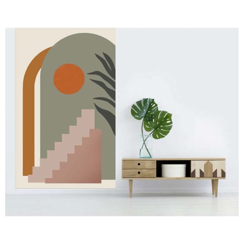 Scenolia Papier Peint Tendance Art Abstrait Géométrique