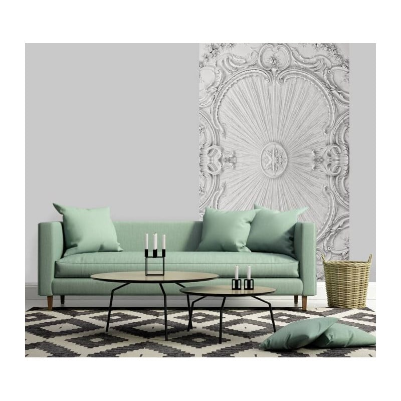 Scenolia Papier Peint Trompe L'oeil Moulure Style Ancien