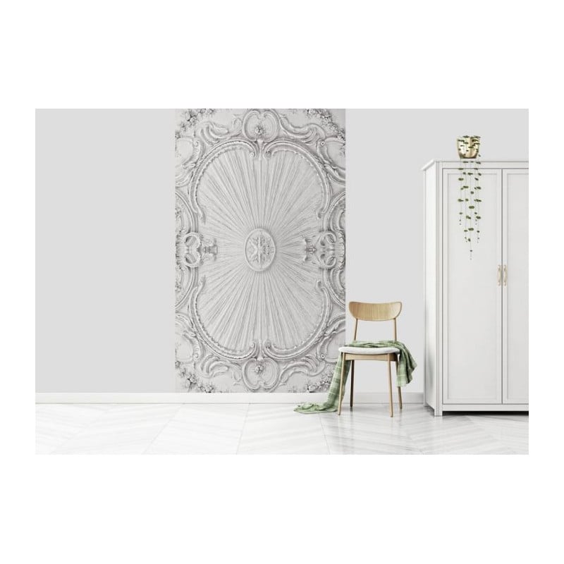 Scenolia Papier Peint Trompe L'oeil Moulure Style Ancien