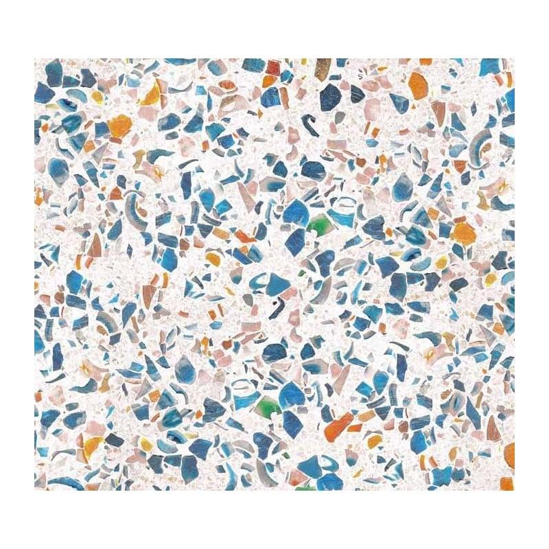 Scenolia Papier Peint Trompe L'oeil Terrazzo Imitation De La Matière