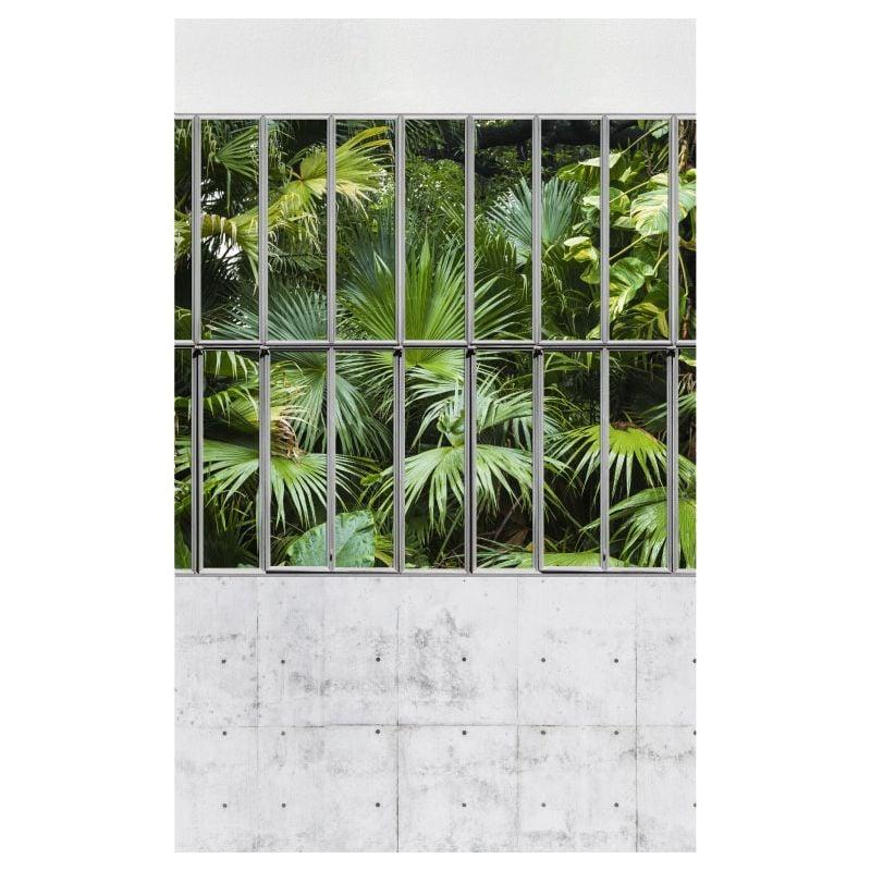 scenolia Papier peint trompe l'oeil verrière dans la maison
