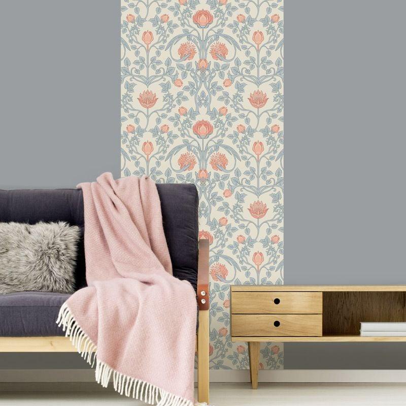 Scenolia Papier Peint Art Nouveau Floral