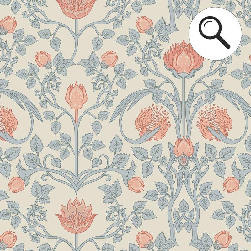 scenolia Papier peint art nouveau floral