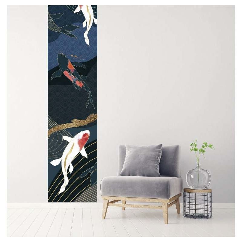 Scenolia Papier Peint Carpes Koï Style Japonais