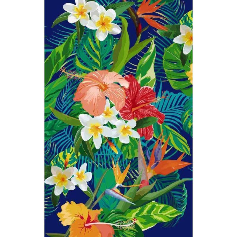 scenolia Papier peint coloré oiseau du paradis