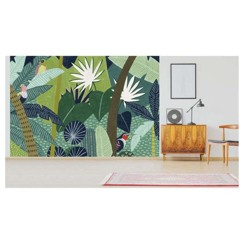 Scenolia Papier Peint Graphique Ambiance Tropicale
