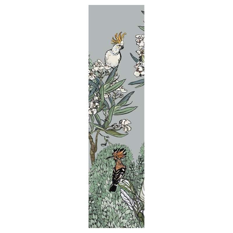 scenolia Papier peint graphique d'oiseaux et forêt