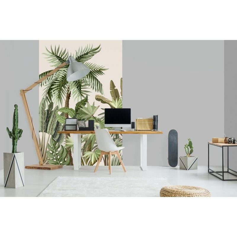 Scenolia Papier Peint Jungle Illustration Colorée