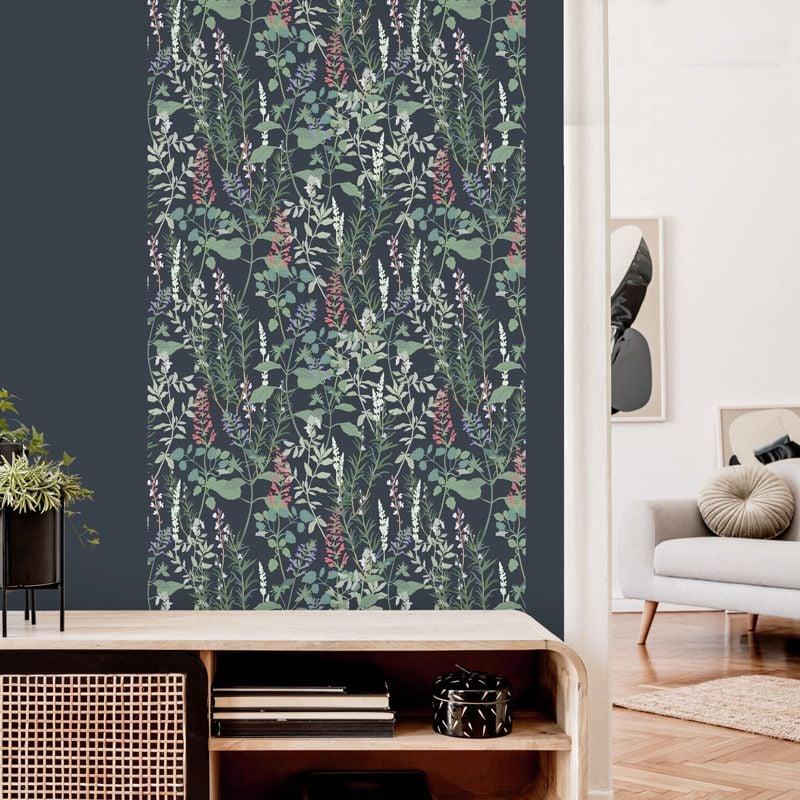 Scenolia Papier Peint Motif Fleurs De Prairie