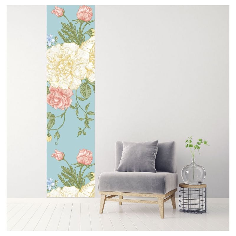 Scenolia Papier Peint Motif Fleurs Géantes