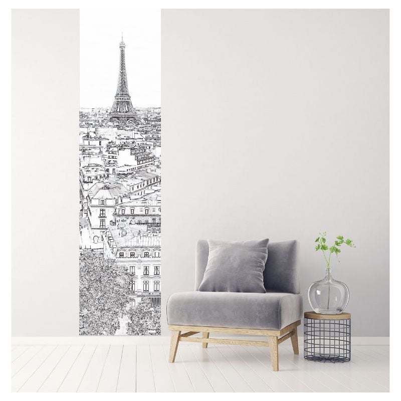 Scenolia Papier Peint Paris En Dessin Design