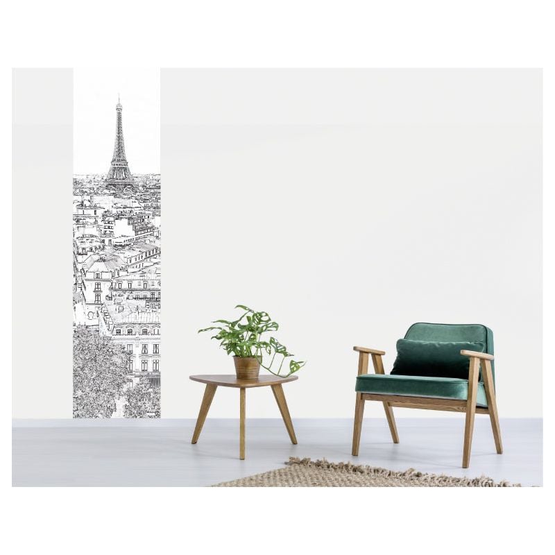 Scenolia Papier Peint Paris En Dessin Design