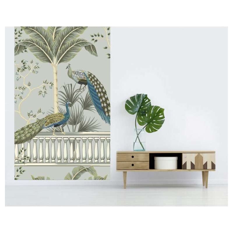 Scenolia Papier Peint Paysage Et Animaux Exotiques