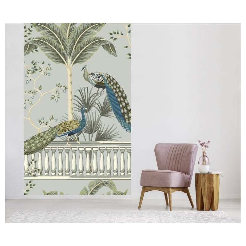 Scenolia Papier Peint Paysage Et Animaux Exotiques