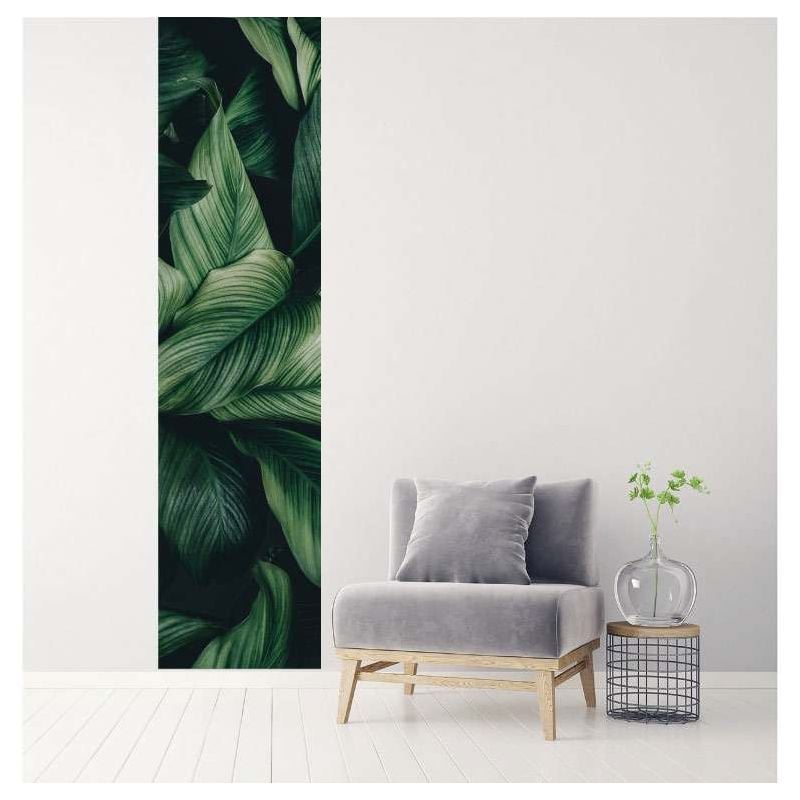 Scenolia Papier Peint Vert Et Feuilles Géantes