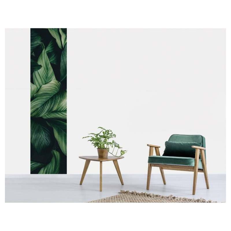 Scenolia Papier Peint Vert Et Feuilles Géantes