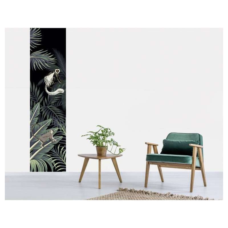Scenolia Tapisserie Murale Tendance Jungle Dans La Nuit