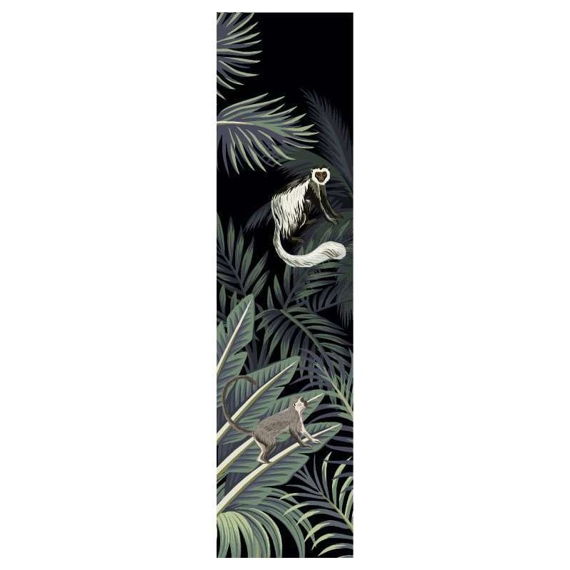 scenolia Tapisserie murale tendance jungle dans la nuit