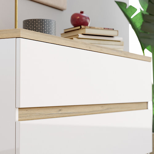 Sciae Commode 3 Tiroirs N°22 - Chest Of 3 Drawers N°22