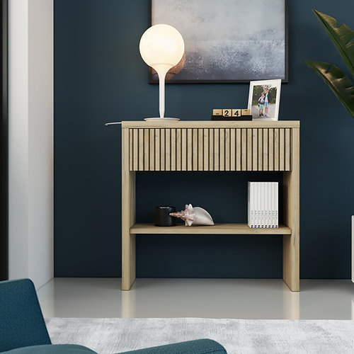 Sciae CONSOLE 1 TIROIR N°49 Avec LED - 1 DRAWER CONSOLE N°49