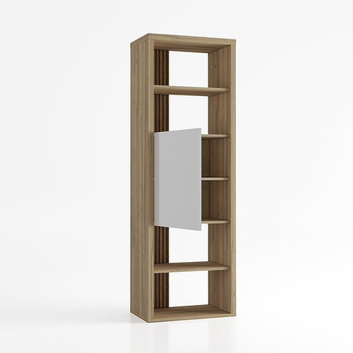 Sciae BIBLIOTHEQUE 1P N°03A - 1 DOOR LIBRARY N°03A