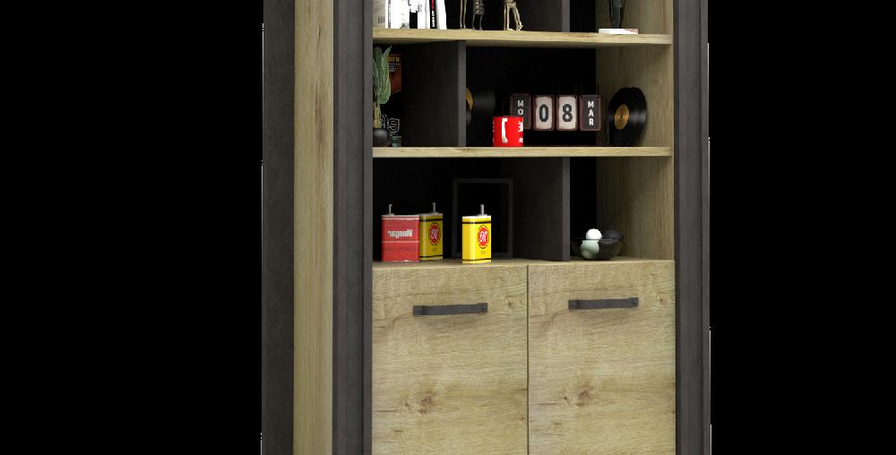 sciae BIBLIOTHEQUE 2 portes N°2