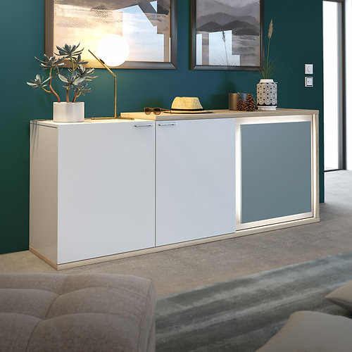 Sciae BUFFET 3 PORTES N°14 Avec LED